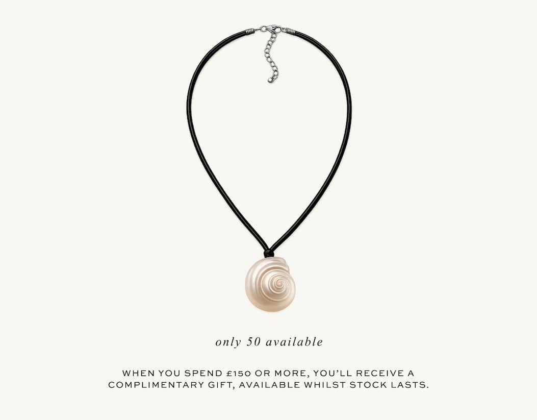 Only 50 available. When you spend £150 or more, you'll receive a complimentary gift, available whilst stock lasts.