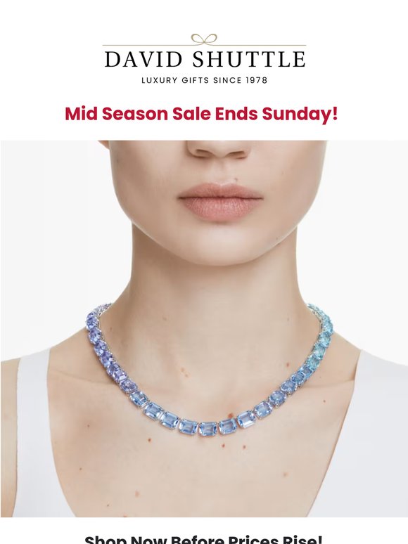 Mid Season Sale Ends Sunday!