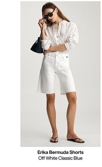 Erika Off White Classic Blue