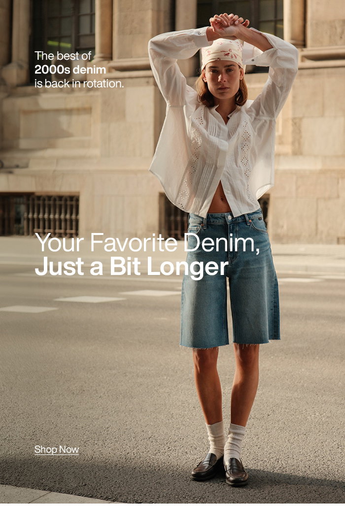 Your Favorite Denim, Just a Bit Longer