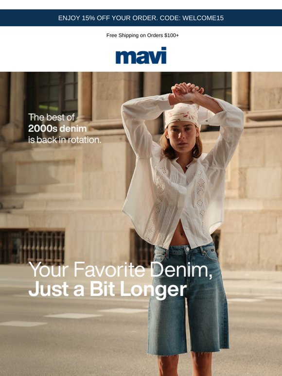Denim, With a Little More Length