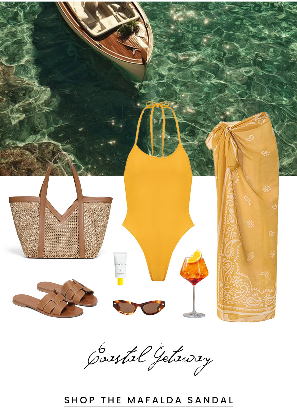 Coastal Getaway < Shop The Mafalda Sandal > 