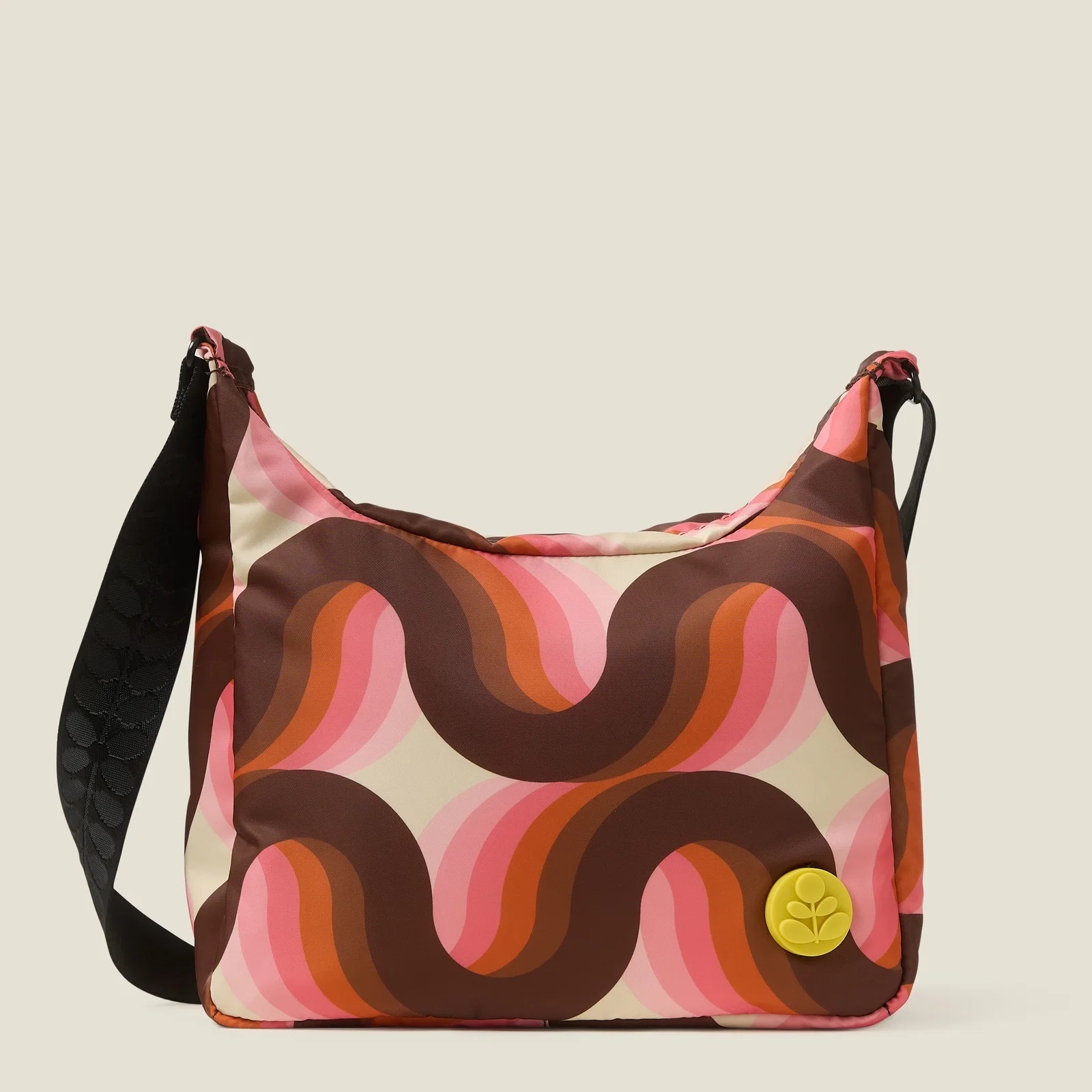 Image of Area Hobo Crossbody - Rolling Waves Rose