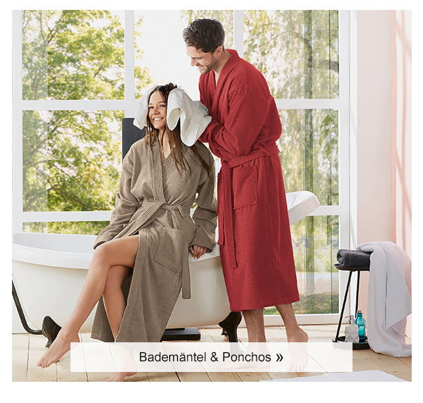 Bademäntel & Ponchos! 