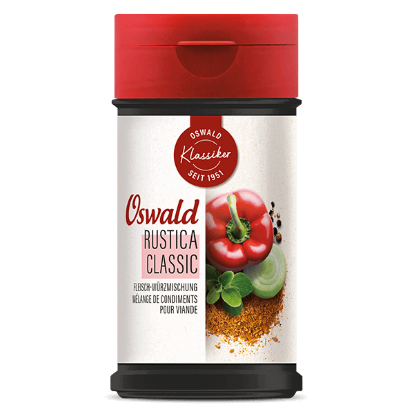 Kleine Dose Rustica Classic Fleisch-Würzmischung, Gewürze, Oswald
