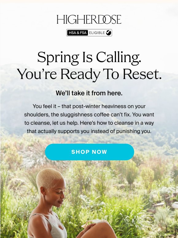 A spring reset that actually supports you