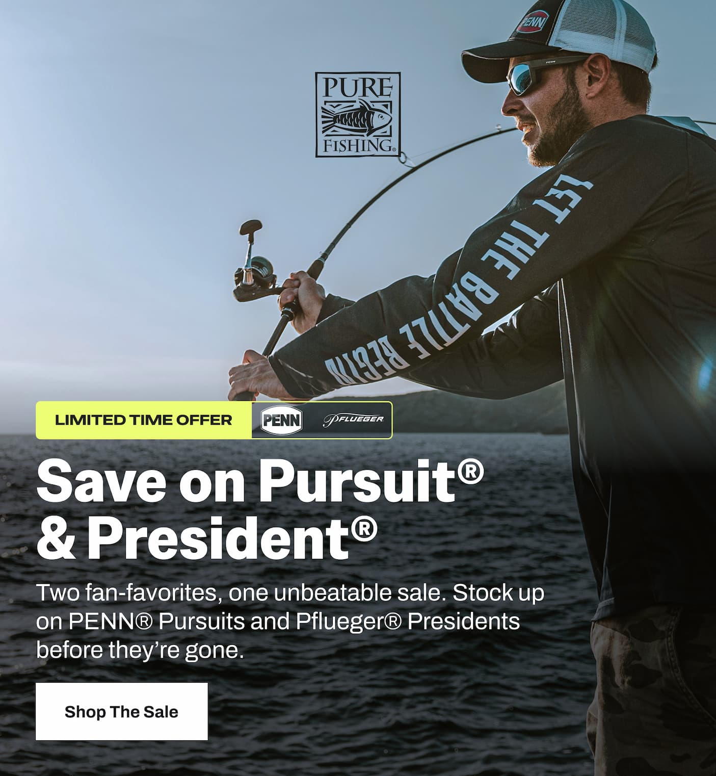 PENN + Pflueger Sale Hero