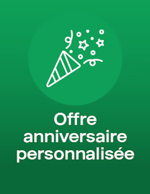 Offre d'anniversaire