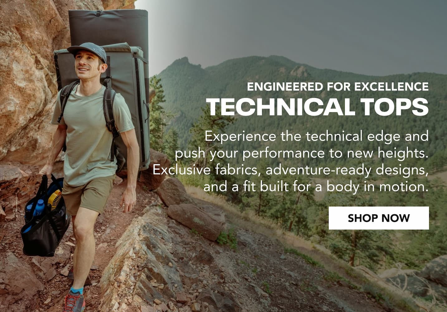 Engineered for excellence technical tops. Experience the technical edge and push your performance to new heights.