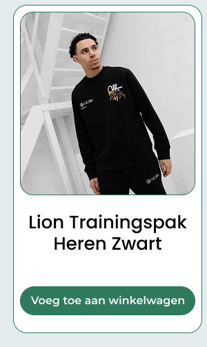 Lion Trainingspak Heren Zwart