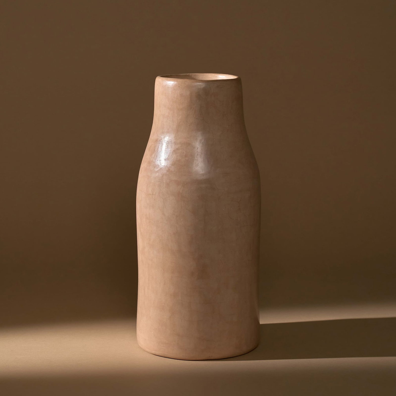 Medium Kouba Tadelakt Vase | Old Rose
