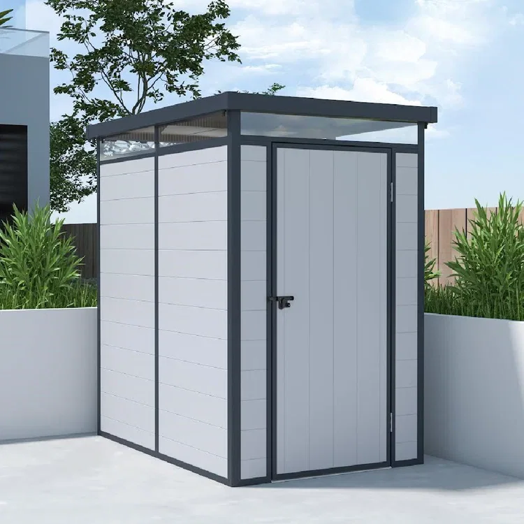 Image of BillyOh York Pent Grey Plastic Shed