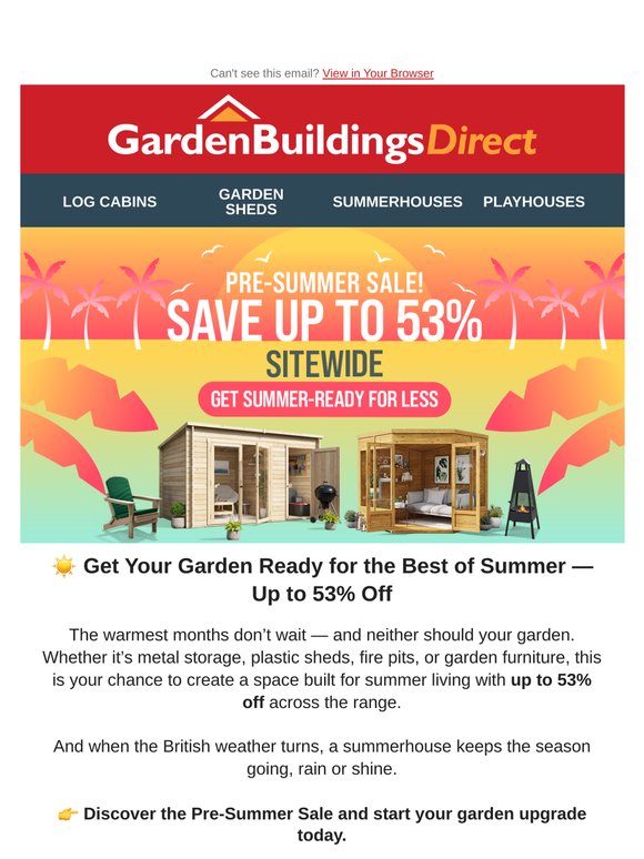 🌿 Get Your Garden Summer-Ready — Save Up to 53%!
