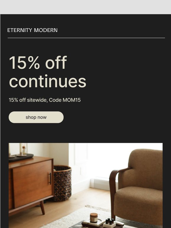 15% Off The Room That Feels Like Hers