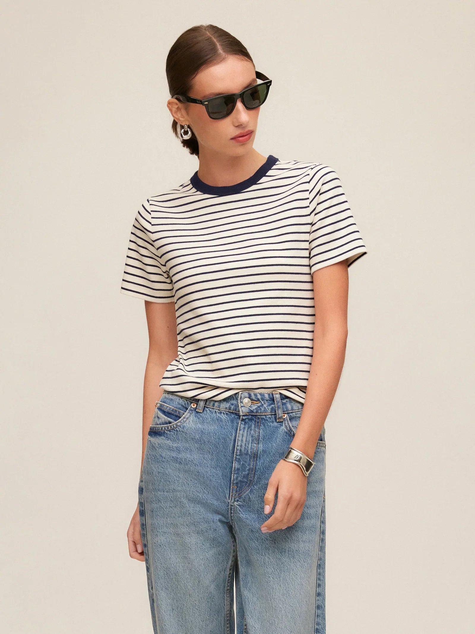 Image of Mandy Contrast Top