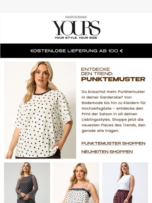 Entdecke den Trend: Punktemuster