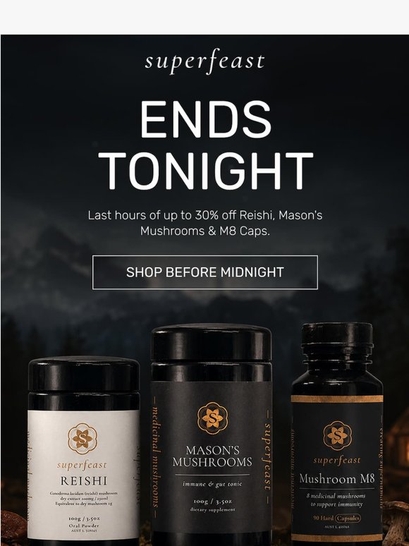 Winter Flash Sale Ends Tonight