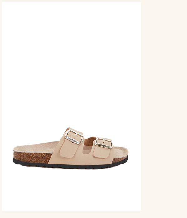 sandalia beige