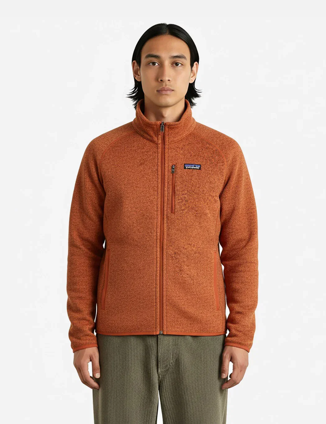 Image of Patagonia Better Sweater Jacket Orange