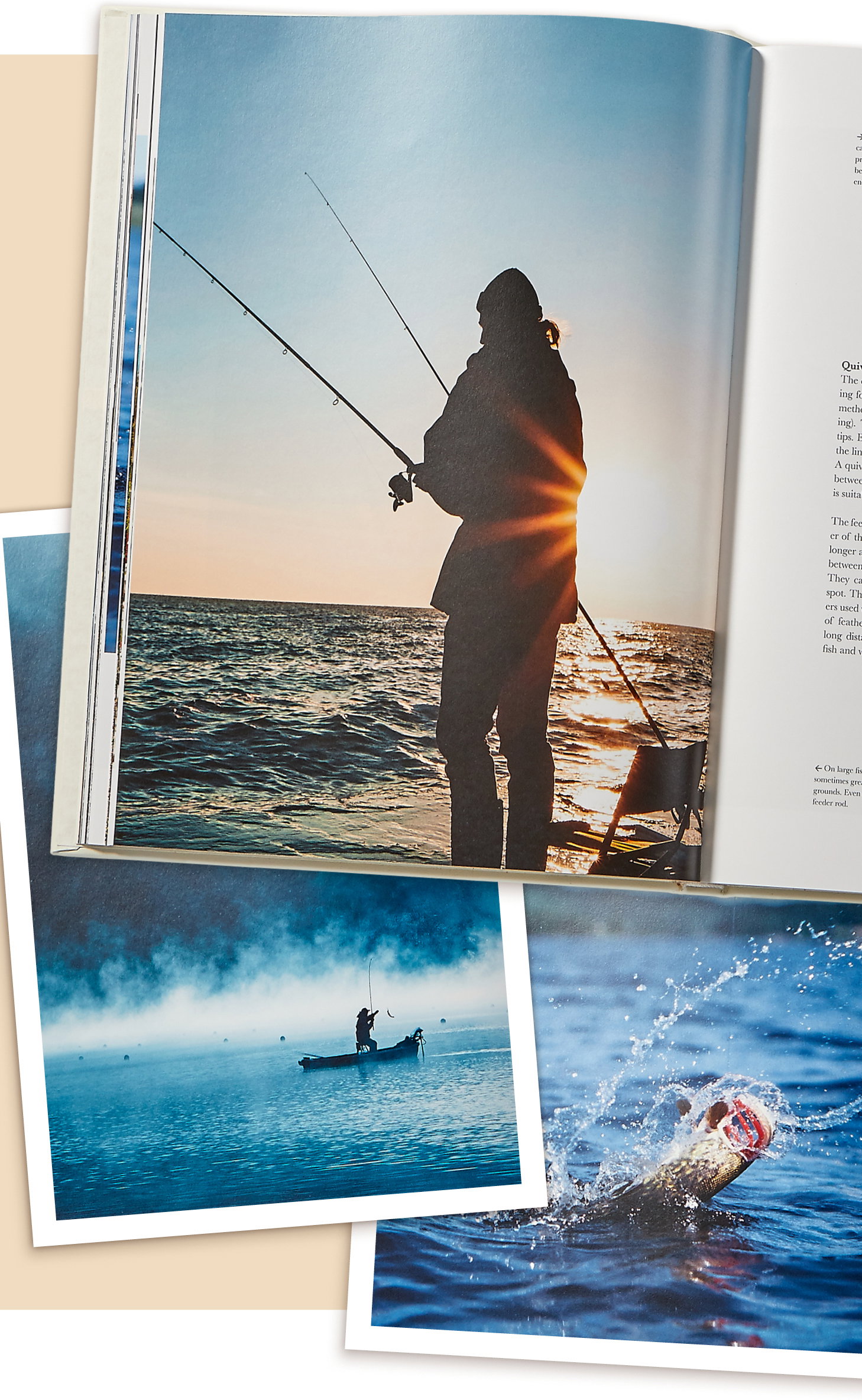 Interior pages from Fishing: The Ultimate Book.