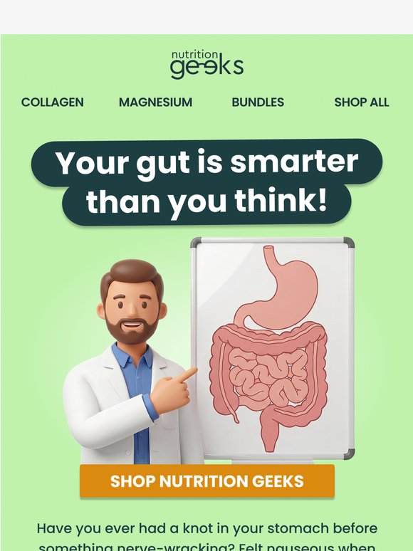 Your ‘gut feeling’ isn’t made up…
