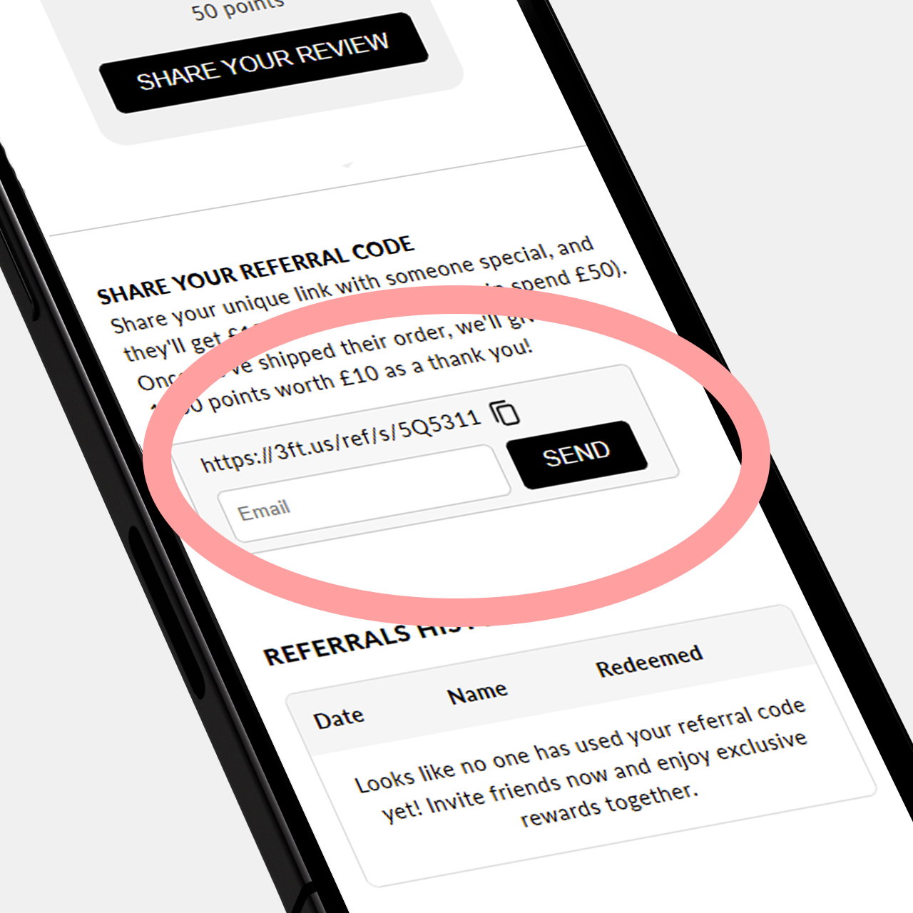 1. Share Your Unique Referral Link