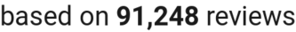 number of reviews