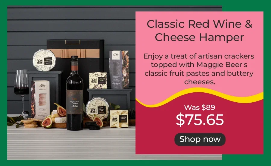 Classic Red Wine & Cheese Hamper