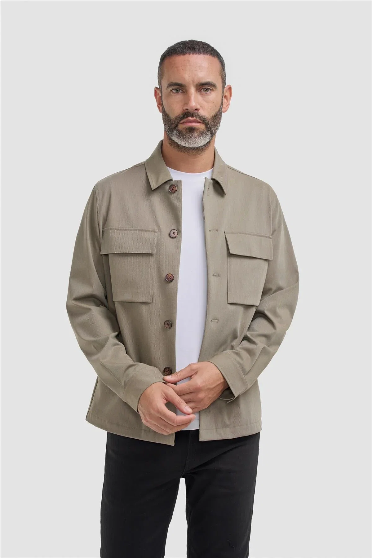 Image of Donatella Sage Overshirt