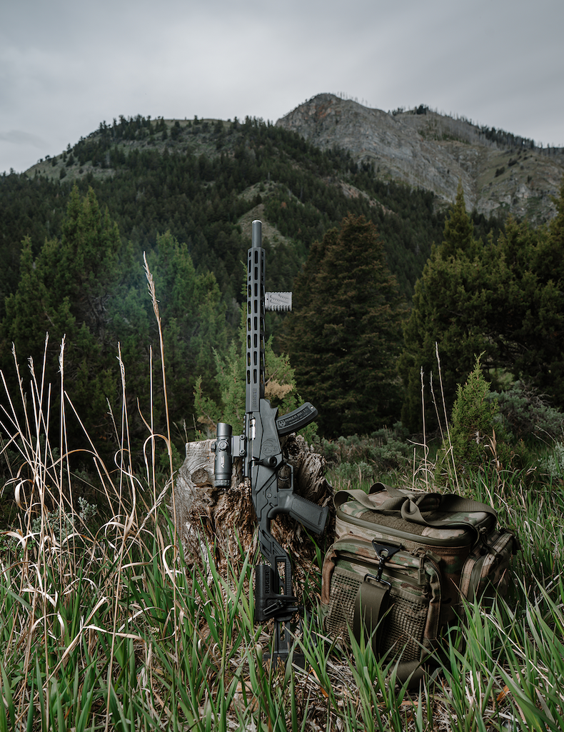 Ruger Precision Rimfire Rifle with Angstadt Arms Vanquish 22