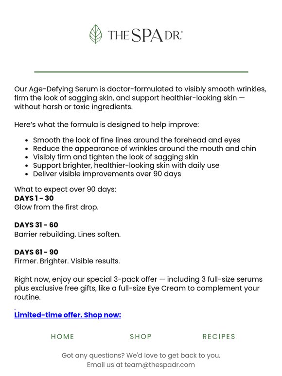 Your 90-day skin transformation starts here