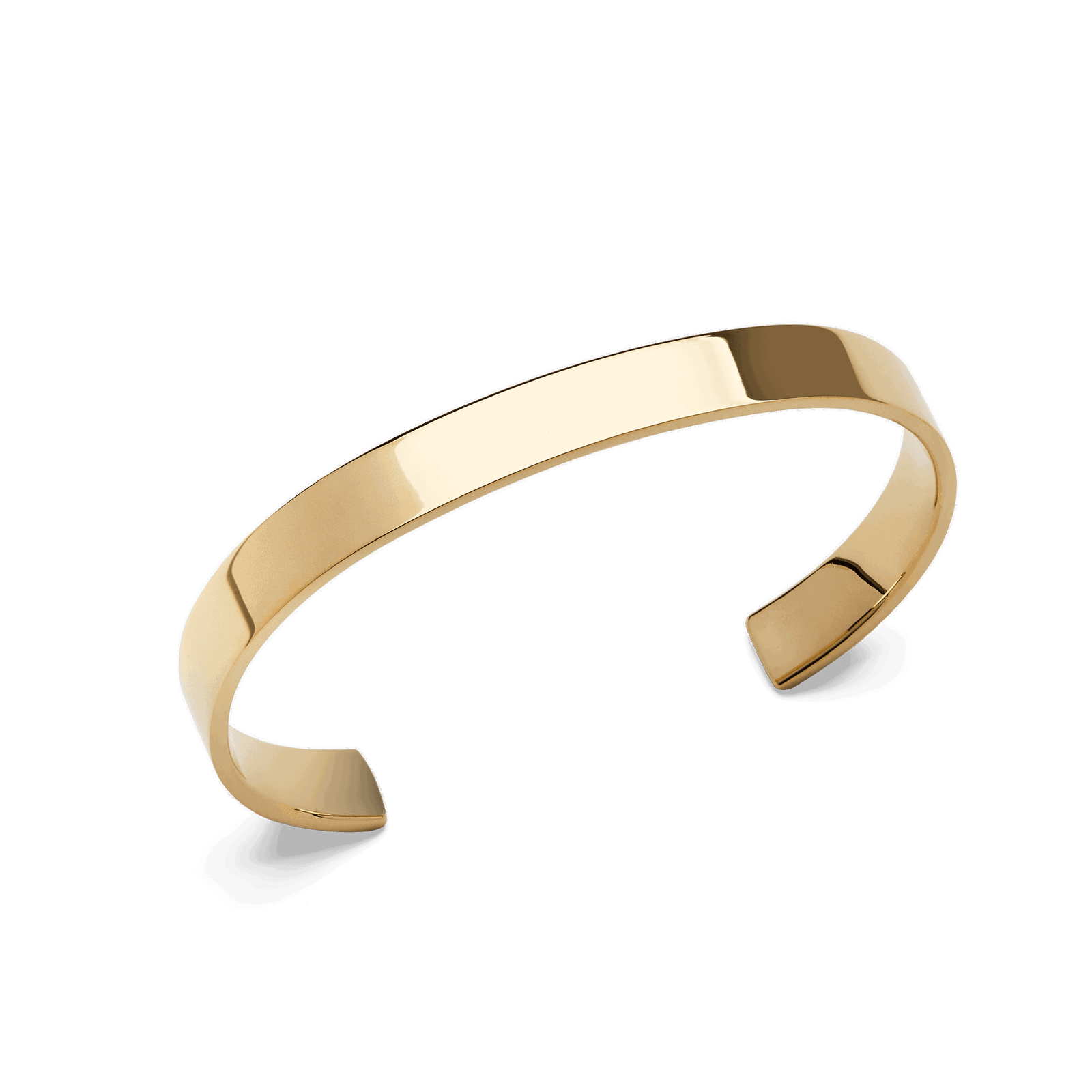 Line Cuff Polished Gold