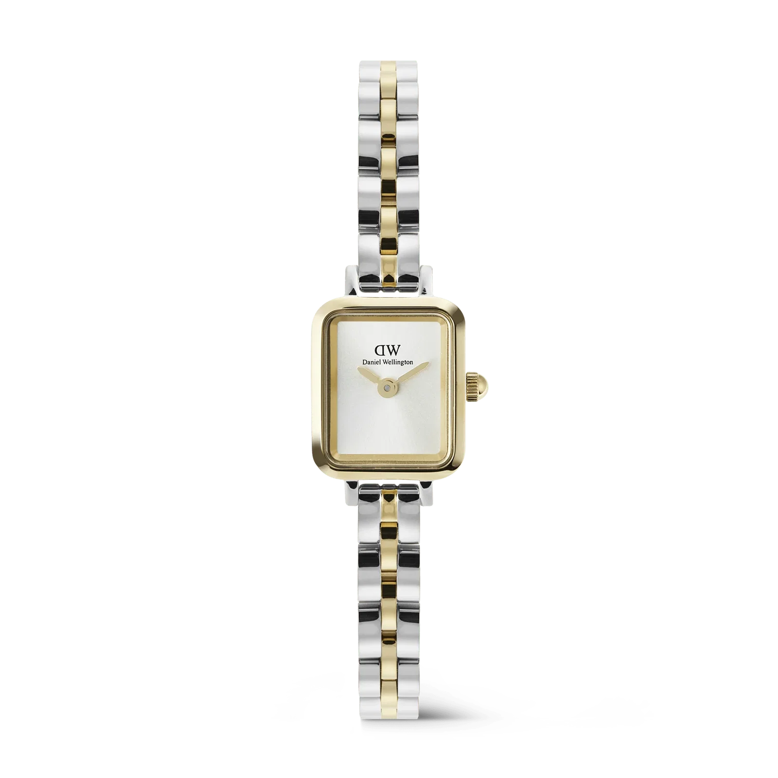 Image of Quadro Mini Arch 3-Link Two Tone Gold
