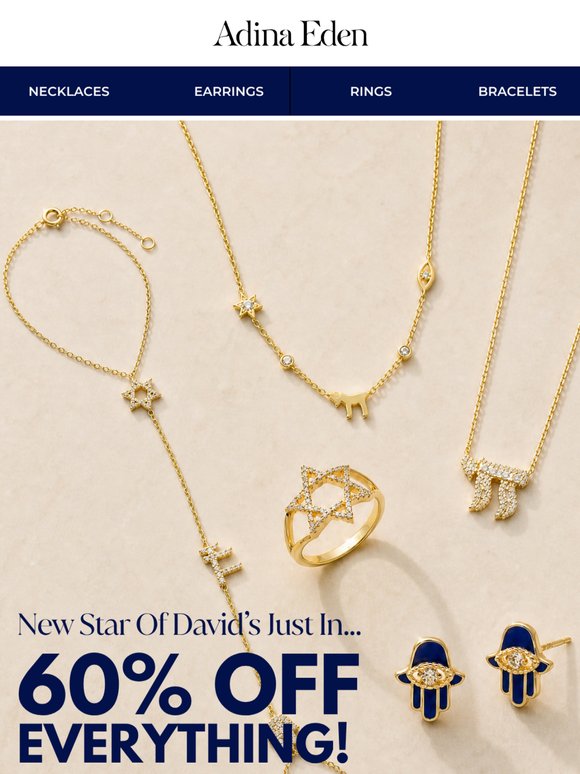 Save BIG On Star Of David's ✡️