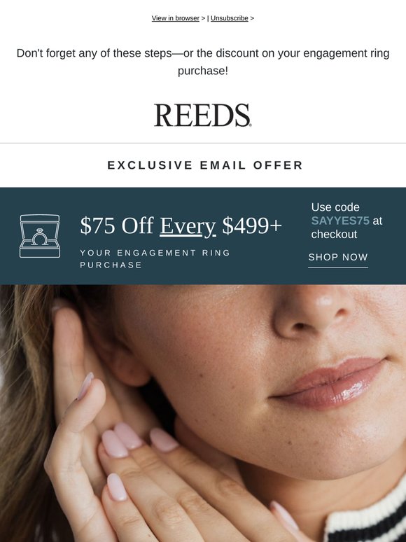 A proposal checklist + $75 off