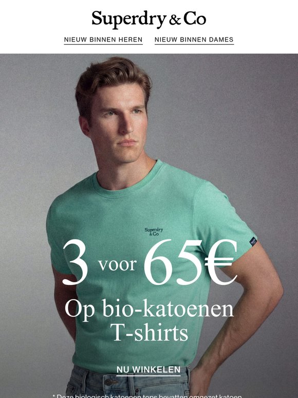 3 voor €65 | Essentials voor warm weer
