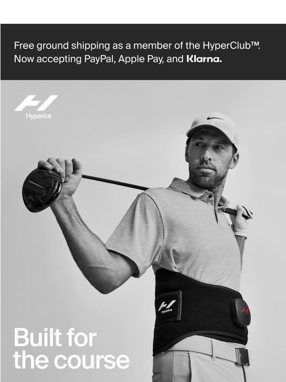 Play more. Hurt less. ⛳️