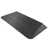 Image of 2-1/2" Maximum Rise - Silver Spring Rubber Solid Threshold Ramp