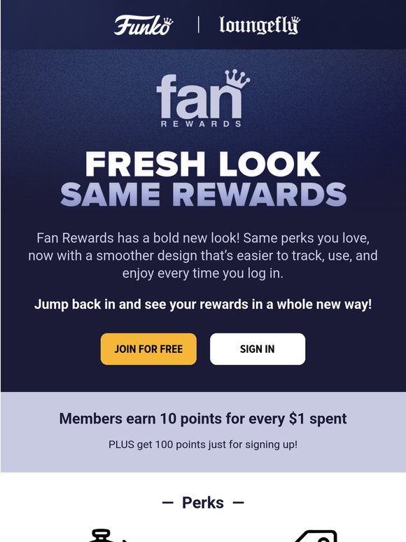 Meet the New Fan Rewards