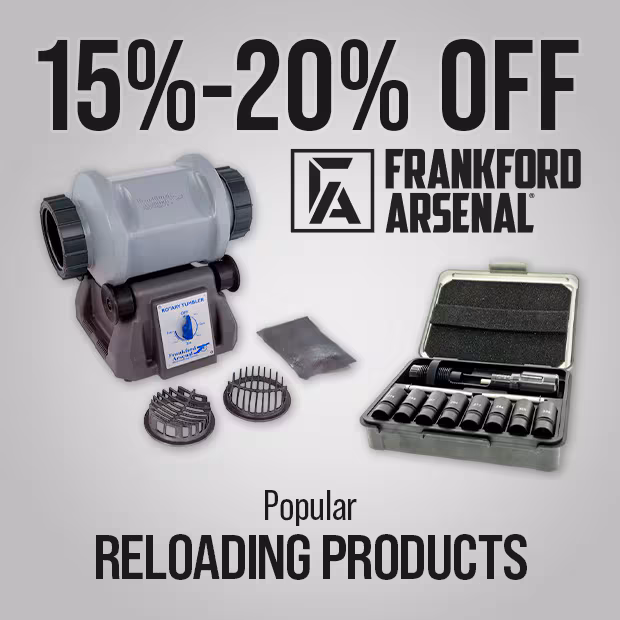 Popular Frankford Arsenal Reloading Products