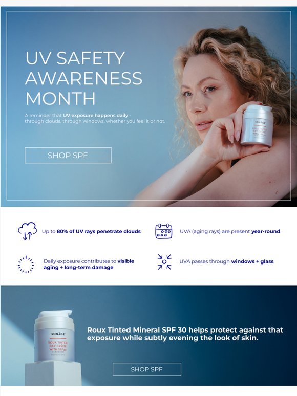 Daily UV = Daily Aging🔆