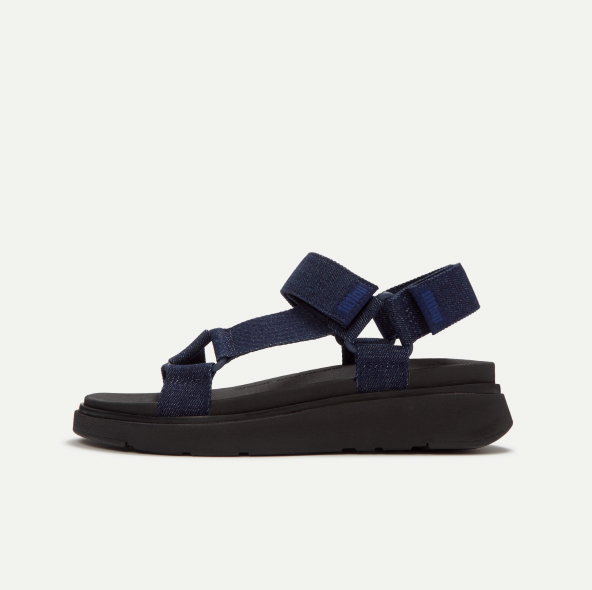 GEN-FF Adjustable Denim Back-Strap Sandals Denim