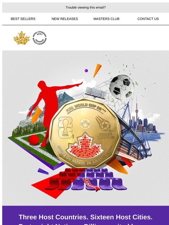 Canada Welcomes the World: FIFA World Cup 2026ᵀᴹ