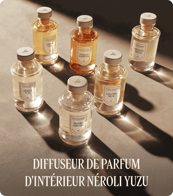 Diffuseur de parfum d'intérieur néroli yuzu