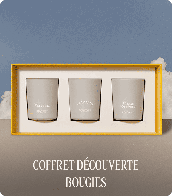Coffret découverte bougies