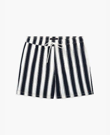 Print Mid Length Swim Shorts