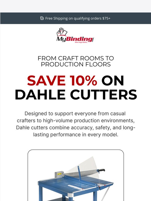 Final hours to save 10% on Dahle