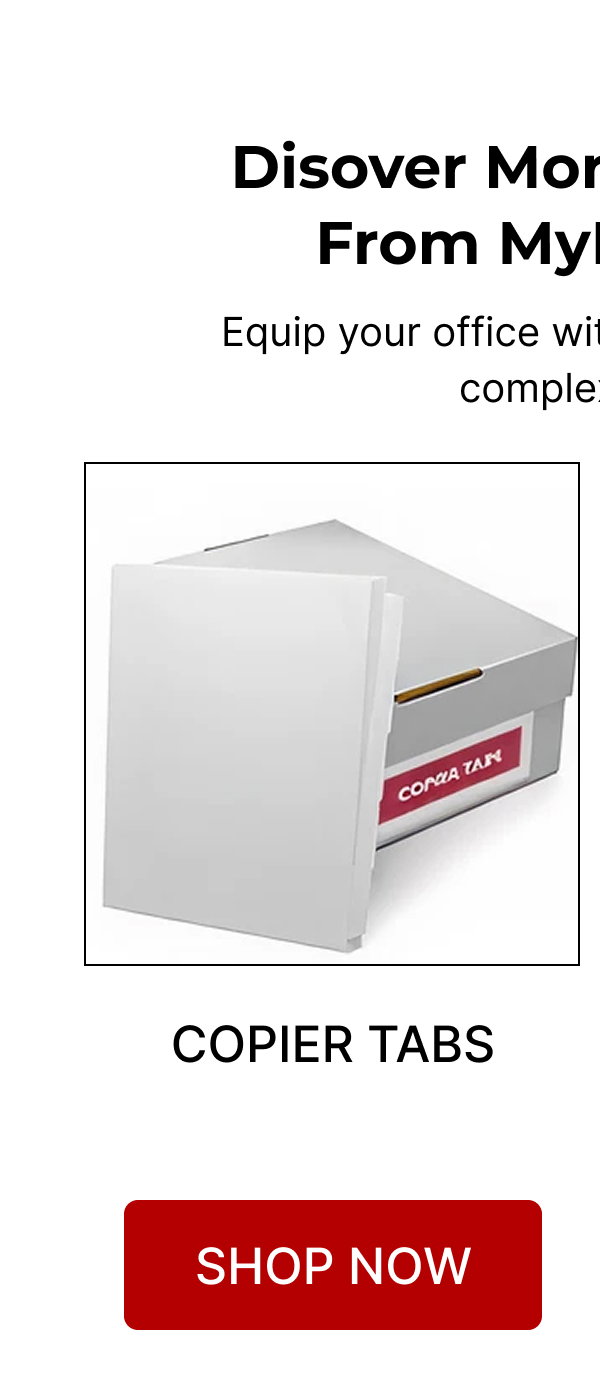 COPIER TABS