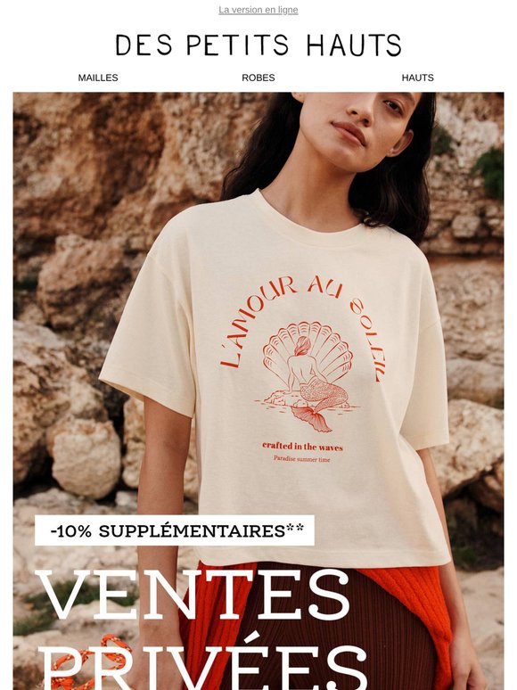 Ventes Privées | -10% supplémentaires