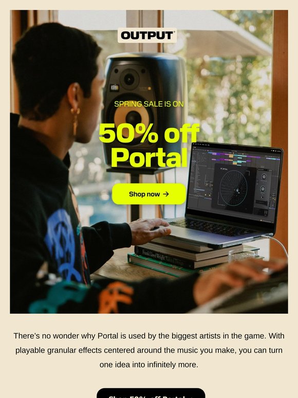 Portal is 🔥 and 50% off
